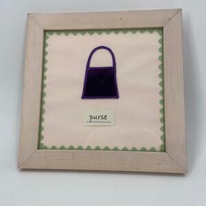 Purse wall art
